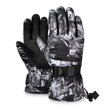 2022 Мужские Женские Лыжные перчатки Унисекс Сверхлегкие водонепроницаемые зимние теплые перчатки Для катания на сноуборде, снегу, мотоцикле