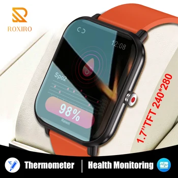 Смарт-часы Q9 Pro Для мужчин и женщин, умные часы, монитор температуры тела, SpO2, спортивный фитнес-трекер, IP68, водонепроницаемые умные часы
