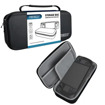 1 шт. сумка для хранения игровой консоли Steam Deck Портативная портативная водонепроницаемая дорожная защитная сумочка для карт памяти наушников