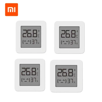 Оригинальный Xiaomi Mijia Bluetooth Термометр Умный ЖК-экран Электрический Цифровой Гигрометр, Термометр, датчик влажности, Приложение Mijia