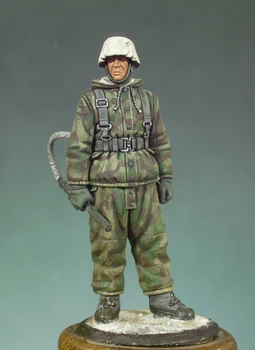 1/35 модельный комплект набор для изготовления смолы солдаты зимой (огнемет)