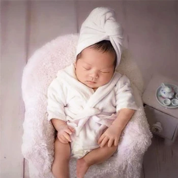 Шарф для фотографий новорожденных, банные халаты, набор для душа для детских съемок, Аксессуары, креативный реквизит, Фотоукрашения
