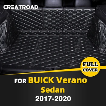 Автоматический коврик для багажника с полным покрытием для седана Buick VERANO 2017-2020 19 18, накладка для багажника Автомобиля, Аксессуары для защиты грузового салона