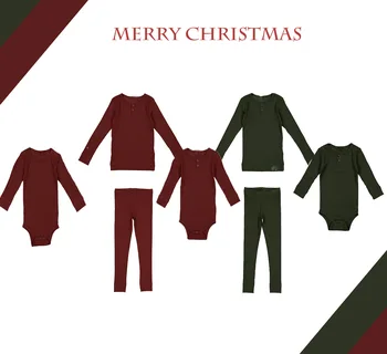 Jenny & Dave 21, модальный хлопковый детский топ Morandi высокого класса, брюки, комбинезон, Рождественский лимитированный детский цвет