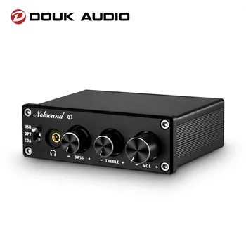 Douk audio Mini USB DAC Цифроаналоговый преобразователь Hi-Fi Коаксиальный/Оптический в 3,5 мм Аудио Усилитель для наушников с высокими басами