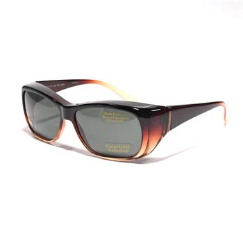 Очки для вождения Evove, поляризованные солнцезащитные очки для женщин, надеваются поверх оправы для очков, Ветрозащитные защитные очки