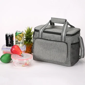 Портативная сумка для ланча, Новая Термоизолированная сумка-холодильник для Ланча, сумка для Бенто, Контейнер для Ужина, Сумки для хранения школьной еды