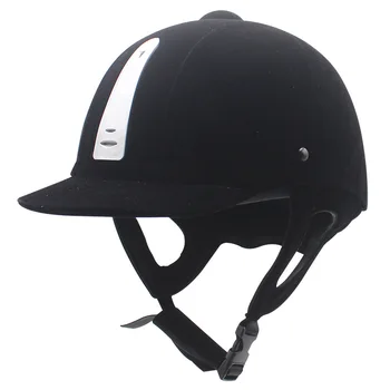 Шлем для верховой езды, Дышащий прочный защитный Полупокрытие, Шлемы для всадников для мужчин, женщин, детей 52-62 см