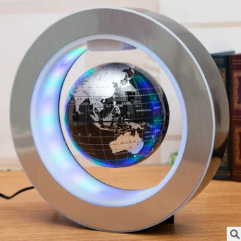 Лампа с левитационным магнитным шаром, плавающий светильник для украшения дома и офиса, световой шар, новинка, 2021 г.