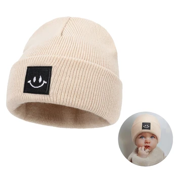 Детские осенне-зимние шапки для новорожденных, вязаная крючком шапочка для маленьких мальчиков и девочек, реквизит для фотосъемки, детские аксессуары, теплые вещи