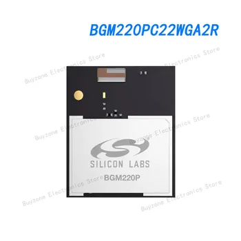 BGM220PC22WGA2R Bluetooth Модуль приемопередатчика Bluetooth v5.2 2,4 ГГц ~ 2,4835 ГГц Встроенный, крепление на поверхности чипа