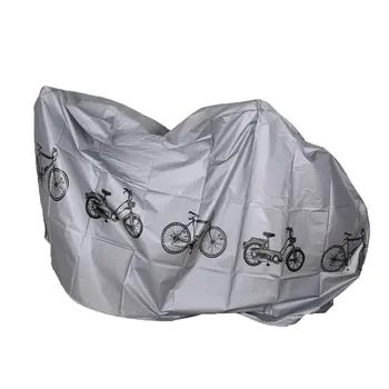 Серый Мото-Байк, мотоциклетные чехлы, защита от пыли, защита от дождя На открытом воздухе, в помещении, пальто для велосипеда, Скутера