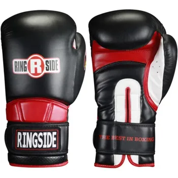 Защитные боксерские перчатки для спарринга на ринге, 16 унций, черные