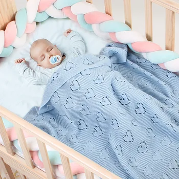 Детские Одеяла, Трикотажные Дышащие Хлопчатобумажные Постельные принадлежности для новорожденных мальчиков и девочек, Спальные Чехлы 100*80 см, Одеяла для малышей