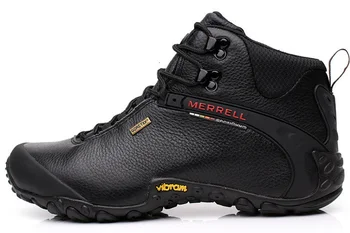 Оригинальные мужские кроссовки Merrell для активного отдыха, Туризм, Носимая Спортивная обувь из натуральной кожи Для скалолазания, альпинизма Eur39-44