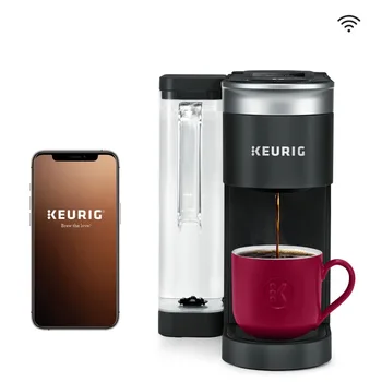 Умная кофеварка Keurig K-Supreme, технология Multipream, для приготовления кофе в чашках объемом 6-12 унций, черная