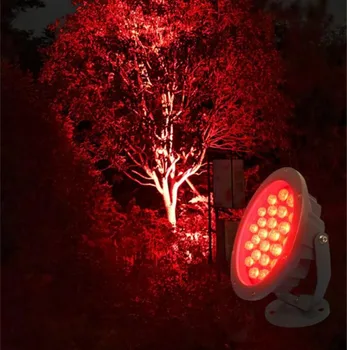 Лампа для домашнего сада, газона, Фонари для деревьев, ландшафтная лампа, уличные фонари, светодиодное освещение, садовый шип, Rgb, наружные перголы, освещение 48 Вт 72 Вт