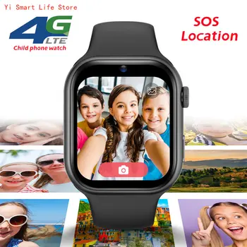 Смарт-часы K20 IP67 Водонепроницаемые Детские телефонные часы 4G SIM-карта HD для мальчиков и девочек SOS Wifi Часы позиционирования для Android IOS