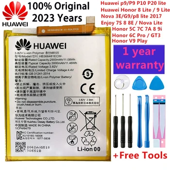 3000 мАч HB366481ECW Аккумулятор для Huawei GR3 2017/Honor 8 9 Lite/P8 lite 2017/P9 Lite 2017 pra-lx1 pra-la1 PRA-L100 PRA-TL10