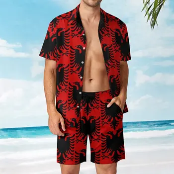 Мужской пляжный костюм Shqipe Albanian Griffin, лидер продаж, 2 предмета, координаты для плавания высокого качества, Размер США