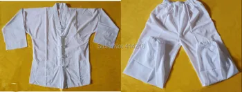 Даосский комплект одежды, униформа тайцзи, одежда для даосизма, летние и весенние костюмы для боевых искусств кунг-фу, белый