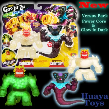 Глубоководные Липкие оборотни GooJitZu Glow Galaxy Attack Эластичные игрушки Blazagon Gigatusk Thrash Kid Hero Подарок для детской серии