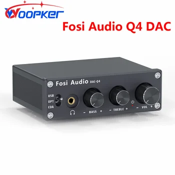 Цифровой аудио Декодер Mini HiFi USB DAC Усилитель для наушников 24 Бит 96 кГц Вход USB/Коаксиальный/Оптический Выход RCA Amp DC5V