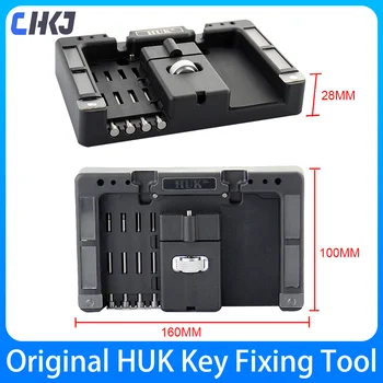 CHKJ Оригинальный инструмент для фиксации ключей HUK, инструмент для снятия штифтов с четырьмя штифтами, Тиски для откидного ключа для слесарного инструмента