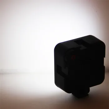 Мини-камера со светодиодной подсветкой для видеосъемки, Блокирующая панель Видеокамеры, лампа для фотосъемки с регулируемой яркостью для Canon Nikon Sony Pentax DSLR