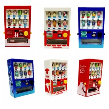 Обучающая симуляция, торговый автомат по продаже напитков, развивающие игрушки, стимулирующие воображение, Мини-индивидуальное украшение детского сада