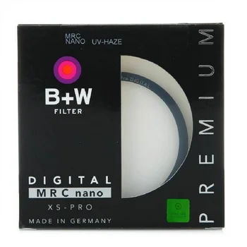 B + W MC-UV Фильтр 72 мм XS PRO MRC Nano с 8-слойным Многослойным покрытием Digital UV HAZE Ультратонкий для Объектива зеркальной камеры Nikon Canon Sony
