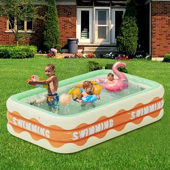 Автоматический Надувной бассейн, Детский Батуб, Водные игрушки на открытом воздухе, Летний плавательный бассейн, Забавные игрушки для бассейна