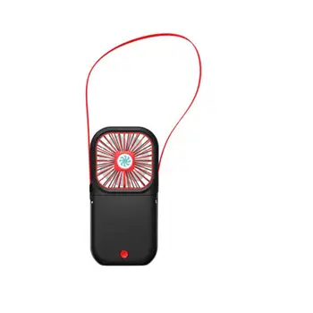 Перезаряжаемый USB Маленький портативный вентилятор, Регулируемый, работающий на батарейках, Свежий Персональный карманный/ремешок для путешествий на открытом воздухе