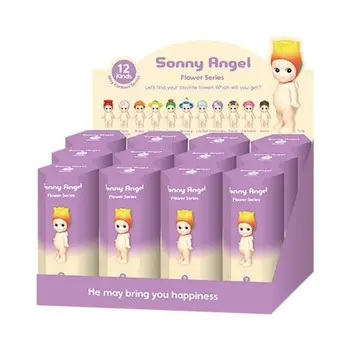 Sonny Angel Серия Refine Flower Blind Box, Милая аниме-модель из ПВХ, коллекционные игрушки, Милая Мультяшная кукла-сюрприз для детей, подарки