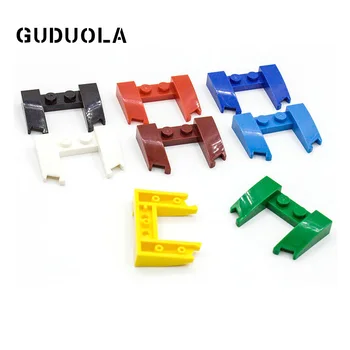 Guduola Специальная пластина Клиновидная 3x4x0,6 с вырезом (11291/31584) Детали для строительных блоков MOC 20 шт./лот