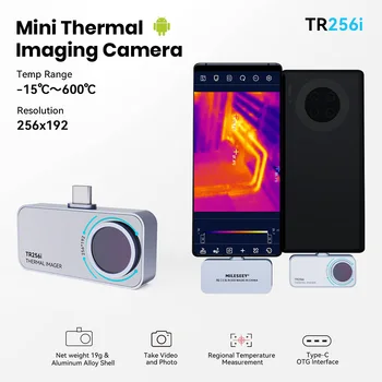 Mileseey TR256i TR160i Мини-Тепловизионная камера 256x192 USB Type-C OTG для Android Инфракрасный датчик температуры С приложением