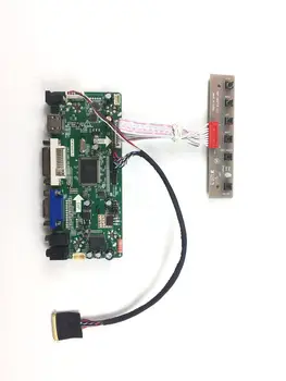 M.NT68676.2A Универсальный VGA DVI аудио ЖК-плата контроллера для 10,1 дюймов 1280x720 B101EW01 светодиодный комплект мониторов для Raspberry Pi