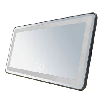Органайзер Sun USB для Макияжа, Съемное Автомобильное Зеркало, Подсветка, Козырек, 60LED Датчик, Товары для ванной комнаты