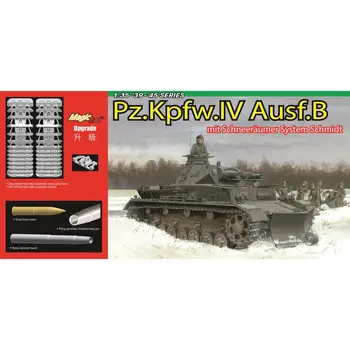 DRAGON 6764 1/35 Pz.Kpfw.IV Ausf.B mit Schneeraumer System Schmidt - Набор масштабных моделей