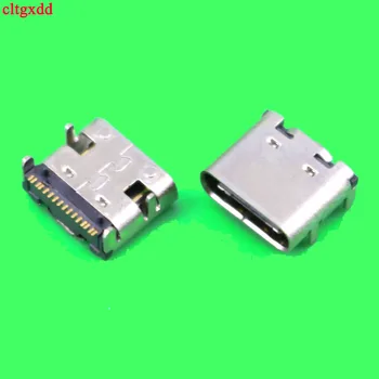 cltgxdd 2-10 шт. Разъем Micro USB 3.1 Type-C 16pin SMD разъем-розетка Для Зарядки мобильного телефона порт Зарядки Гнездо хорошего качества