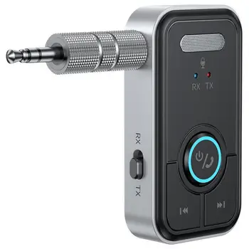 Аудиоприемник Bluetooth Портативный Hi-Fi Bluetooth Адаптер 3,5 мм Разъем Беспроводной Bluetooth Автомобильный адаптер Усилитель мощности AUX Адаптер
