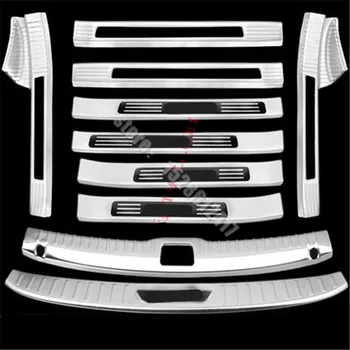 для Volvo S90 2017-2022 Автомобильный стайлинг Накладка из нержавеющей стали/Дверной Порог, Протектор Заднего бампера, Автомобильные аксессуары