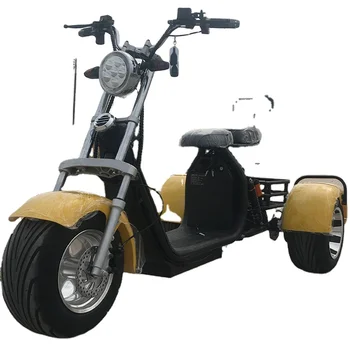 Продажа оптом скутеров с толстыми шинами и трехколесного электрического скутера citycoco мощностью 2000 Вт