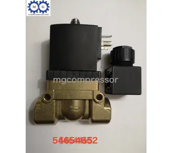 54654652 Электромагнитный клапан продувки для Винтового воздушного компрессора Ingersoll Rand