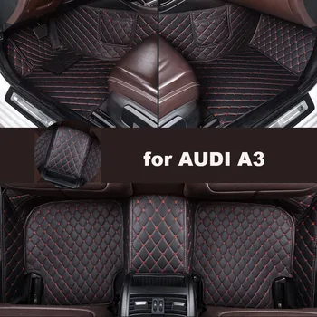 Автомобильные коврики Autohome для AUDI A3 1999-2018 годов выпуска Модернизированная версия Аксессуары для ног Coche Ковры