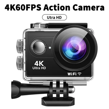 Ourlife S9r Экшн-камера 4k 60fps Ultra HD EIS С Защитой от встряхивания, Водонепроницаемая, Поддержка Wifi, Дистанционное Управление, Велосипедная Спортивная Экшн-Камера