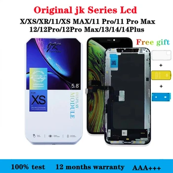 Оригинальный Jk Incell Pantalla Для Iphone X Xs Max 11 Xr Pro 12 13 14 12pro Мягкий ЖК-дисплей с Цифровым Преобразователем В Сборе Replaceme IC