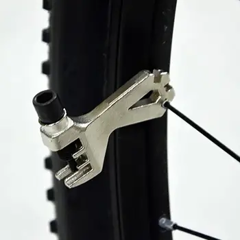 Велосипедный цепной резак Мини-инструмент для ремонта велосипедной цепи, гаечный ключ со спицами, инструмент для снятия велосипеда, инструмент для обслуживания велосипеда
