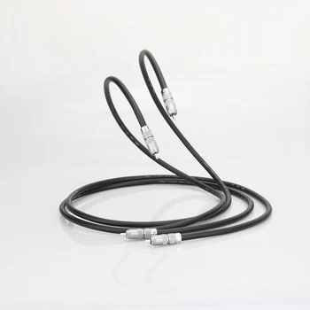 Viborg VA803 Высококачественный соединительный кабель из чистого серебра премиум-класса, аналоговый соединительный кабель Phono-Phono Stereo
