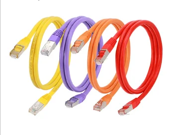 SE1048 шесть сетевых кабелей домашняя сверхтонкая высокоскоростная сеть cat6 gigabit 5G широкополосная компьютерная маршрутизация соединительная перемычка